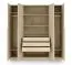 Drawers for closet Edegem 01 | 3 pieces | color: oak Cremona