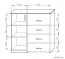 Chest of drawers Kebumen 27, Colour: Alder - Measurements: 100 x 102 x 51 cm (H x W x D)