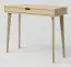 Desk solid pine wood natural Aurornis 64 - Measurements: 75 x 76 x 40 cm (H x W x D)