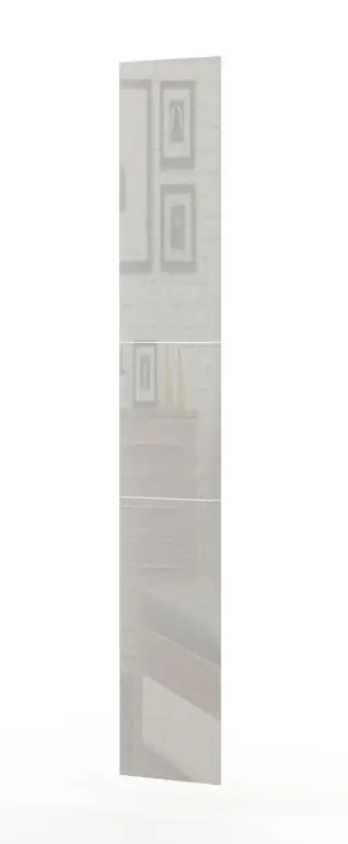 Mirror for cabinet - Measurements: 33 x 203 cm (W x H)