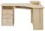 Desk solid, natural pine wood Junco 185 - Dimensions 75 x 138 x 83 cm