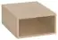 Storage box small Minnea, Colour: Oak - Measurements: 16 x 32 x 41 cm (H x W x D)