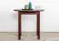 Table solid pine wood, Walnut colours Junco 234B (round) - diameter 80 cm