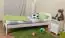 Children's bed / Youth bed A5, solid pine wood, white finish, incl. slats - 90 x 200 cm 