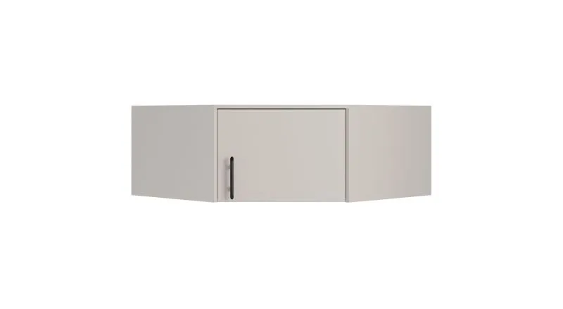 Hannut 04 Wardrobe Unit | 1 Door | Fits Left or Right | Cashmere Color | 40 x 95 x 95 cm
