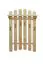 Garderobe solid, natural pine wood Junco 343 – Dimensions 130 x 70 x 33 cm