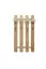 Garderobe solid, natural pine wood Junco 349 – Dimensions 100 x 50 x 33 cm