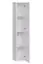 Wall cabinet Fardalen 01, color: white - Dimensions: 180 x 30 x 30 cm (H x W x D), with four compartments