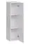 Elegant wall cabinet Fardalen 05, color: white - Dimensions: 120 x 30 x 30 cm (H x W x D), with three compartments