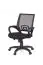 Office swivel chair / youth chair Apolo 09, color: black, with extra wide backrest