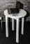 Table Pine Solid wood white Junco 234A (round) - Ø 60 cm