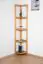 Shelf/corner shelf pine solid wood Alder color Junco 60 - Dimension: 164 x 40 x 30 cm (H x W x D)