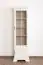 Display case Sentis 17, Colour: Pine White - Measurements: 192 x 58 x 40 cm (H x W x D)