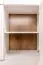 Dresser segnas 01, Farbe: pine white / oak brown - 88 x 130 x 43 cm (H x W x D)