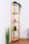 Tall 164cm Corner Unit Junco 60, solid pine, clearly varnished - H164 x W40 x D30 cm