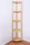 Tall 164cm Corner Unit Junco 60, solid pine, clearly varnished - H164 x W40 x D30 cm