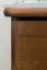 3 Drawer Bedside table 006, solid pine wood, oak finish - 60 x 43 x 33 cm (H x W x D)