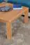 Coffee table Wooden Nature 120 Solid Beech - 80 x 80 x 45 cm (W x D x H)