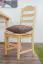 Chair solid, natural pine wood Junco 245- Dimensions 102 x 45 x 54 cm
