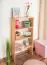 Shelf "Easy Furniture" S05, solid Natural beech wood - 120 x 64 x 20 cm (h x w x d)