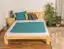 Bed for teenagers solid, natural pine wood A21, including slatted frame - Measurement 160 x 200 cm 