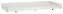 Drawer for Single Bed | White | 21 x 197 x 86 cm | Smooth Storage on 4 Castors