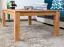 Coffee table Wooden Nature 419 Solid Beech - 120 x 80 x 45 cm (W x D x H)