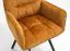 Swivel Chair Maridi 272, Colour: Brown - Measurements: 93 x 62 x 64 cm (H x W x D)