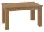 Extendable dining table Tempe 15, Colour: Nut Colours, front insert: Nut Colours - Measurements: 101-181 x 89 cm (W x D)