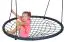 Nest swing 01 incl. rope, diameter: 120 cm - Colour: Black