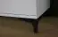 TV base cabinet "Kandalica" 05, Colour: White - Measurements: 40 x 150 x 40 cm (H x W x D)