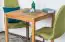 Dining table Wooden Nature 118 solid beech oiled - 70 x 75 cm (W x D)