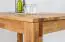 Standing table Wooden Nature 119 solid oak - 120 x 80 cm (W x D)