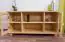 TV subcabinet pine solid wood natural 004 - Dimensions 55 x 118 x 47 cm (H x W x D)