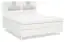 Neck cushion for Similan box spring bed - Measurements: 20 x 62 cm - Colour: Cream