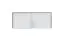 Cabinet top Hannut 03, Colour: White / Oak - Measurements: 40 x 100 x 56 cm (H x W x D)