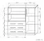 Chest of drawers Kebumen 15, Colour: Sonoma Oak - Measurements: 108 x 110 x 40 cm (H x W x D)
