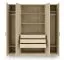 Drawers for closet Edegem 01 | 3 pieces | color: oak Cremona
