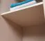Fricourt 02 Corner Closet | Beige & Light Oak | 195 x 95 x 95 cm | 10 Shelves, 2 Clothes Rails | ABS Edges