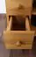 TV Cabinet Pine solid wood Alder color Junco 202 - Dimension 62 x 82 x 46 cm (H x W x D)