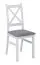Chair Raska 03, Colour: White, solid beech - measurements: 96 x 42 x 46 cm (H x W x D)