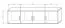 Top for Hinged door cabinet / Closet Pamulang 16, Colour: Sonoma Oak - Measurements: 50 x 200 x 60 cm (H x W x D).