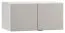 Attachment for two doors wardrobe Pantanoso 13, Colour: White / Grey - Measurements: 45 x 93 x 57 cm (H x W x D)