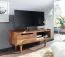 Sheesham TV Cabinet | Lowboard | Semi-Solid Wood | 44 x 95 x 34 cm | Modern Sliding Door | Up to 50" TVs