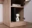 Children's Desk Fabian 10 | Light Oak/White/Blue | 78 x 120 x 50 cm | Functional Storage
