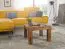 Sheesham Solid Wood Coffee Table Apolo 160 | Unique Wood Grain | 40 x 60 x 60 cm | Handcrafted Modern Design