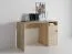Desk with Drawer and Door Agia 01 | Sonoma Oak | 74 x 120 x 50 cm | Modern Storage Solution