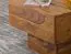 Square Sheesham Solid Wood Side Table | 30 x 44 x 44 cm | Handcrafted | Solid Leg | Unique Grain