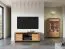 TV Cabinet Dagali 08 | Oak & Black | 2 Doors | 4 Compartments | Soft-Close | ABS Edge