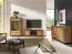 TV Cabinet Dagali 08 | Oak & Black | 2 Doors | 4 Compartments | Soft-Close | ABS Edge
